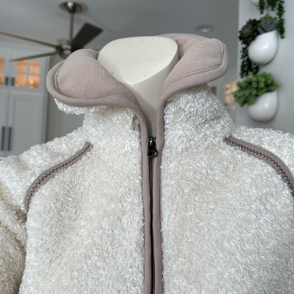 Athleta Plush Full Zip Jacket Sz M - Picture 2 of 8